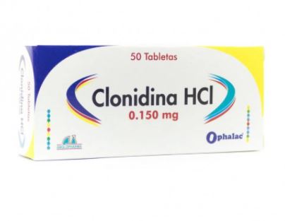 CLONIDINA HCL 0.150 MG X 50 TAB