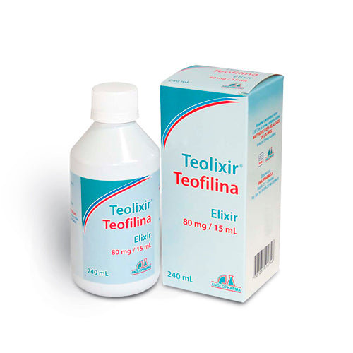 TEOLIXIR ELIXIR 80MG/15ML