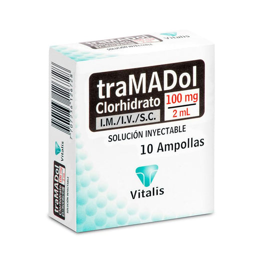 TRAMADOL 100MG/2ML X 10 AMP