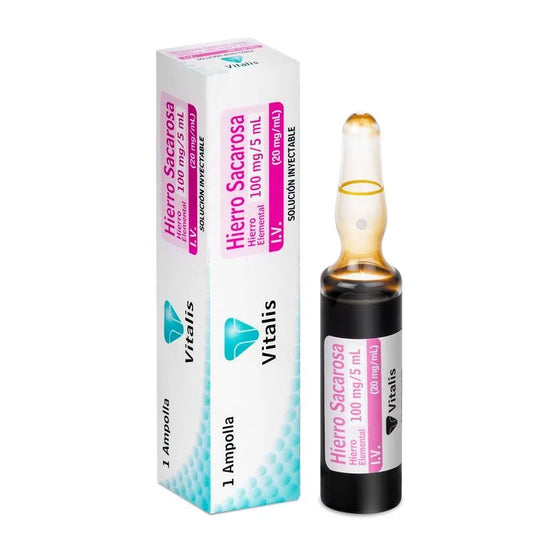 HIERRO SACAROSA 100MG/5ML