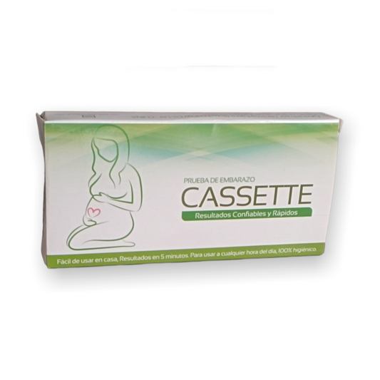 PRUEBA DE EMBARAZO CASSETTE (VERDE)