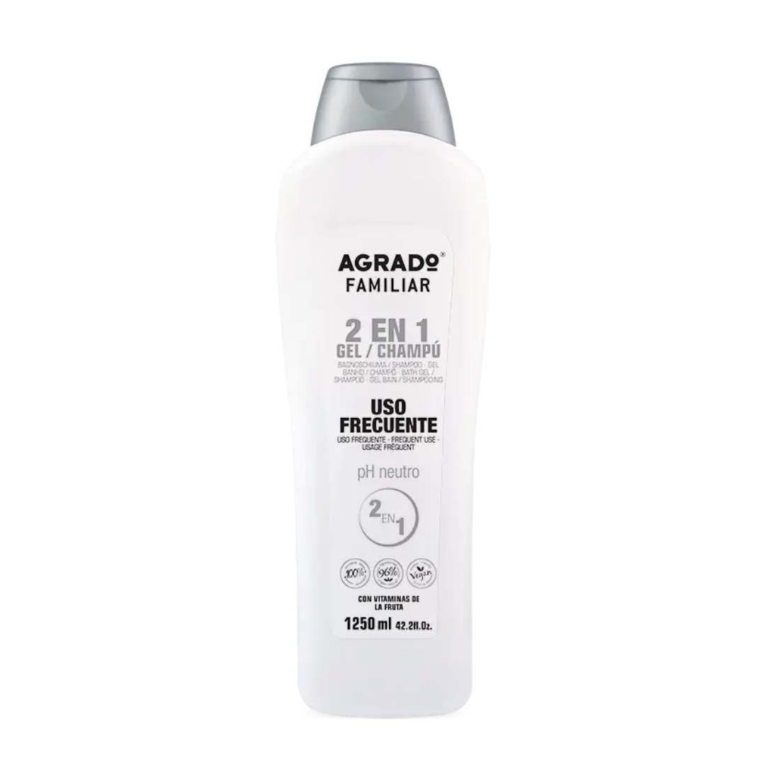GEL DUCHA Y CHAMPU AGRADO 2 EN 1