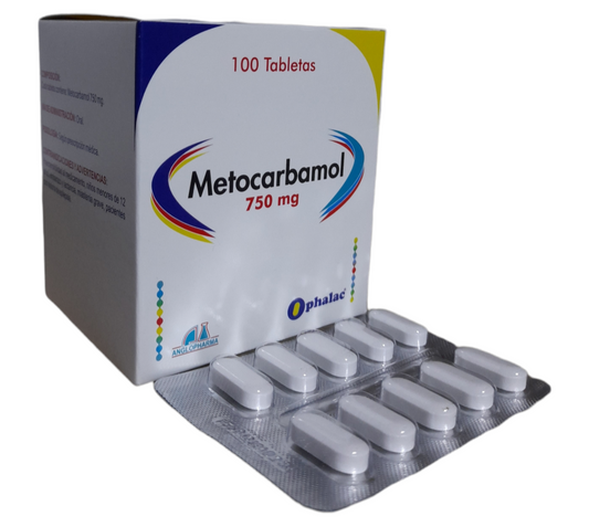 METOCARBAMOL 750 MG X 100