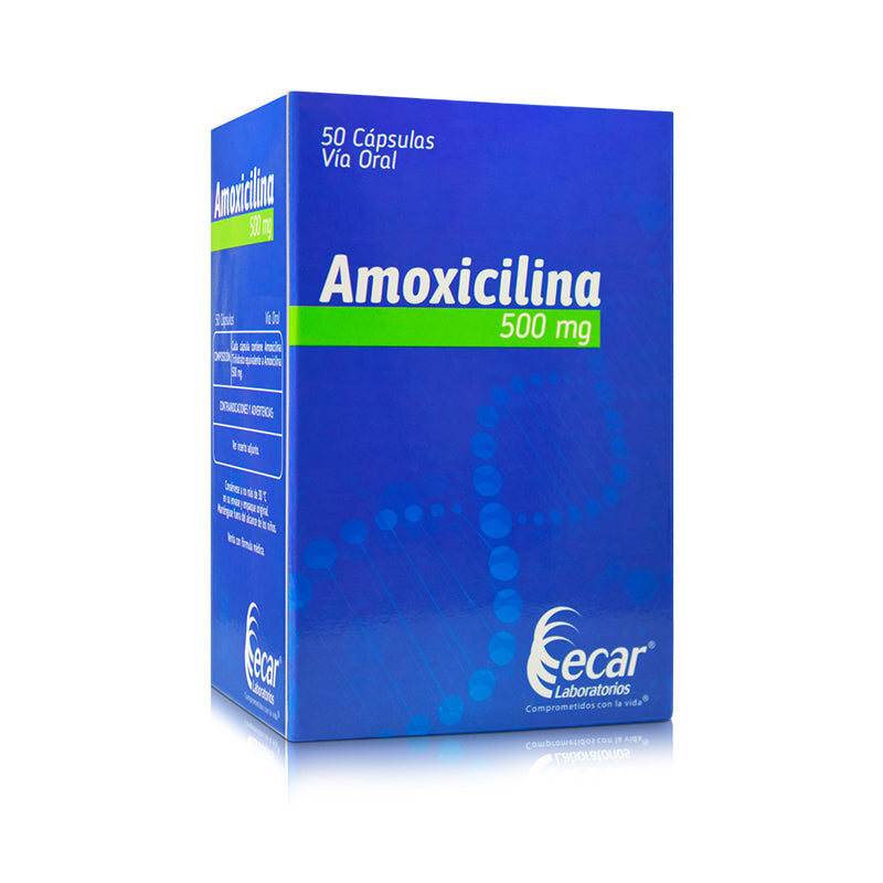 AMOXICILINA 500 MG X 50 CAP