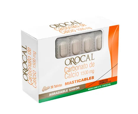 OROCAL 1500 MG X 30 TAB