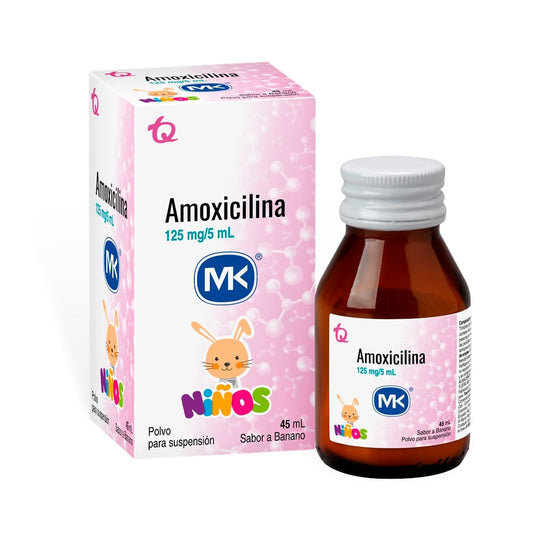 AMOXICILINA 125MG/5ML MK