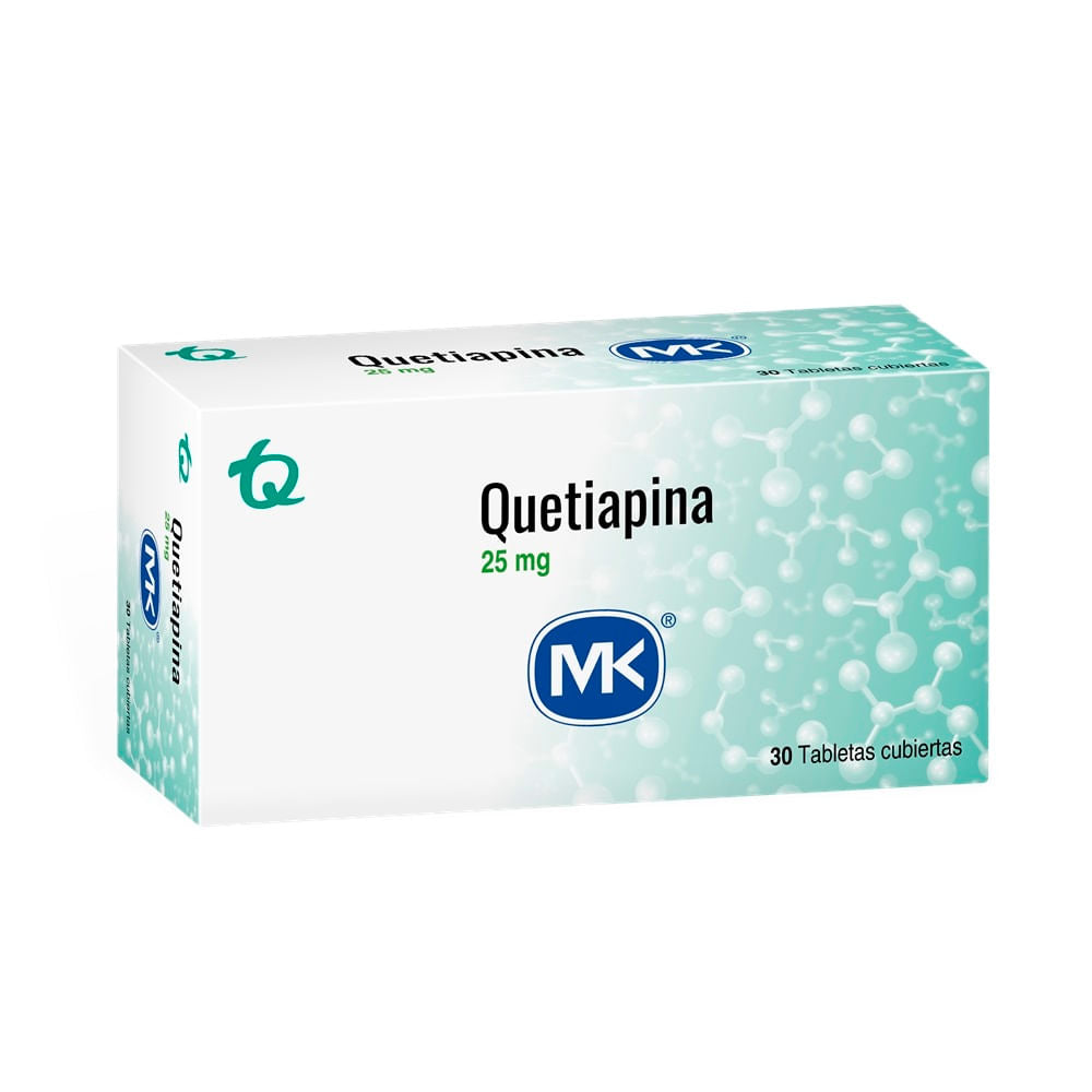 QUETIAPINA 25MG MK