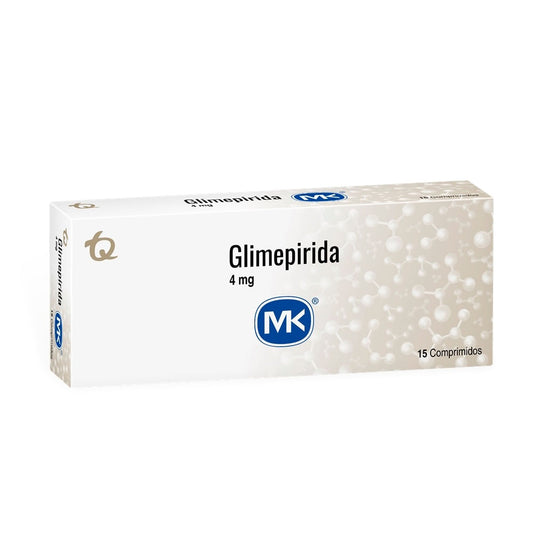 GLIMEPIRIDA 4MG MK