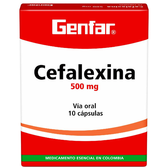 CEFALEXINA 500 MG