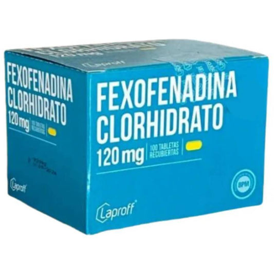 FEXOFENADINA 120MG