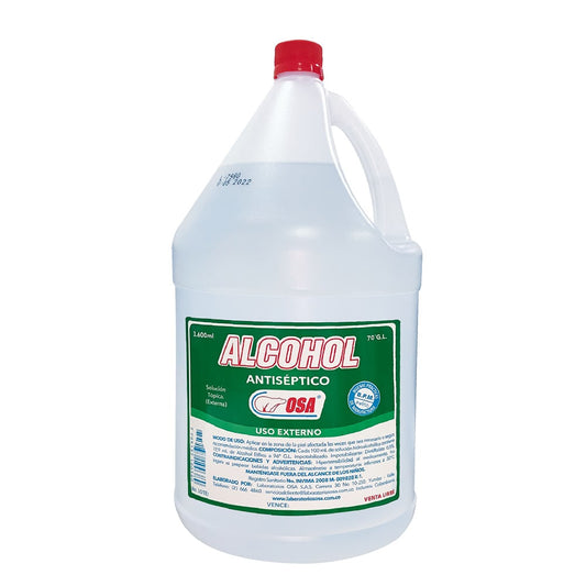 ALCOHOL ANTISEPTICO X 3600 ML