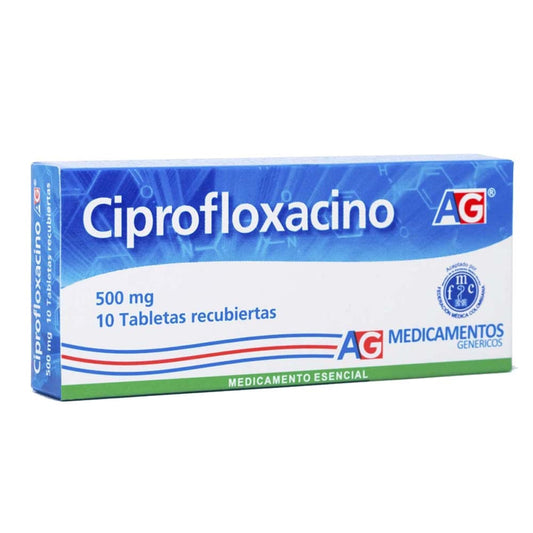 CIPROFLOXACINO 500MG AG