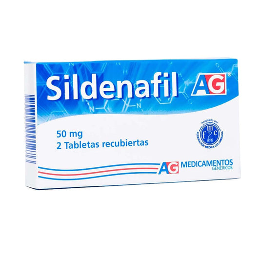 SILDENAFIL 50MG AG X 2