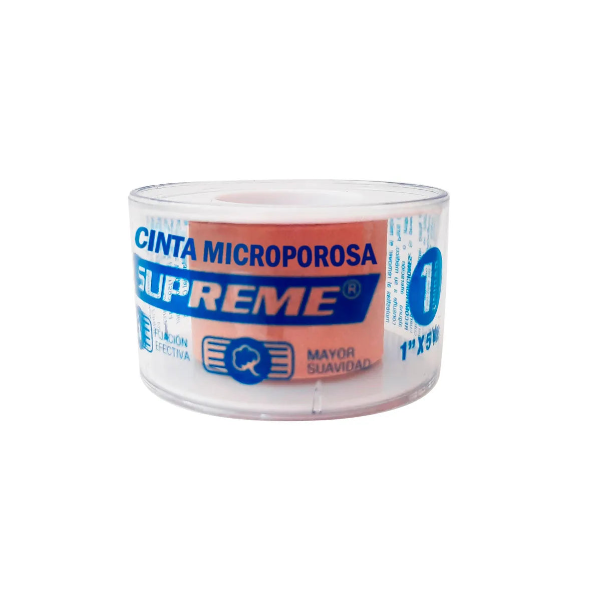 MICROPORE 1" X 5Y X 12 UNID