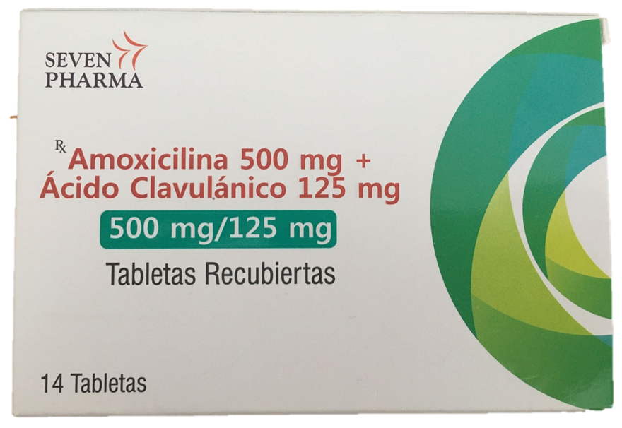 AMOXICILINA 500mg + ACIDO CLAVULANICO 125mg