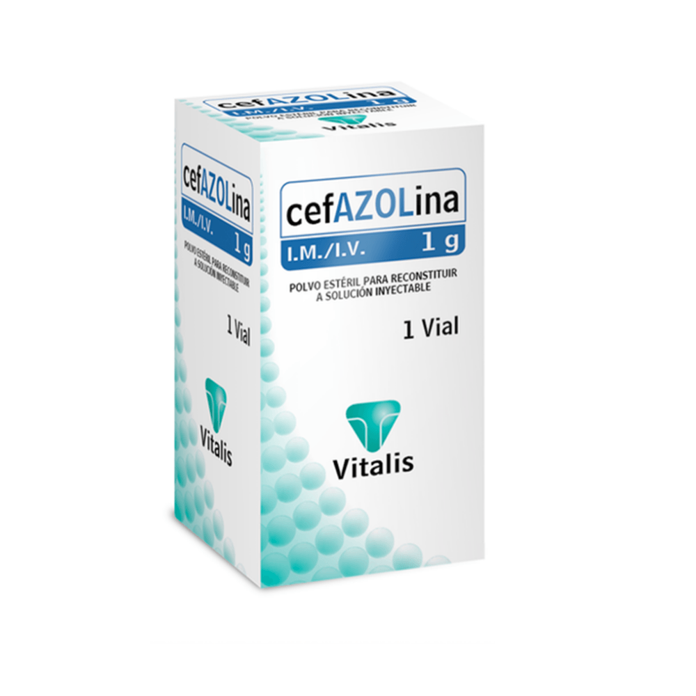 CEFAZOLINA 1 GR INYECT X 1 AMP