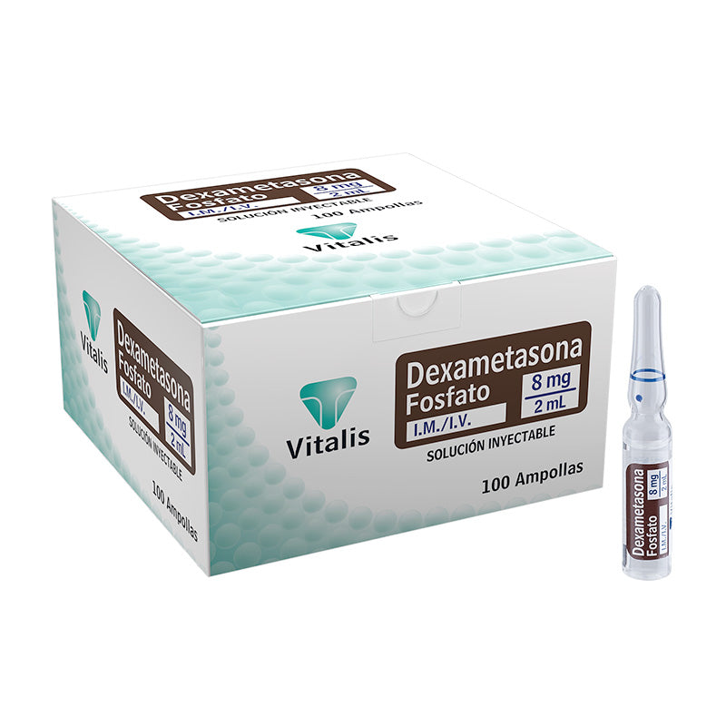 DEXAMETASONA 8MG/2ML X 100 AMP