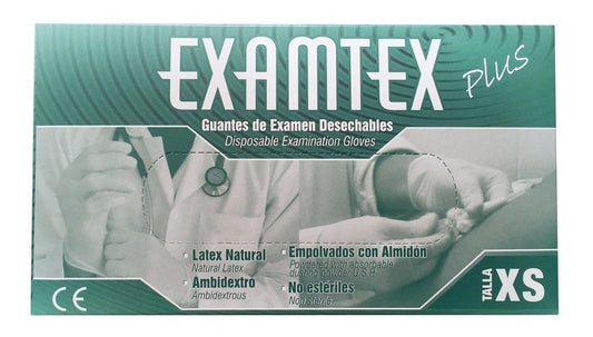 GUANTE LATEX EXAMEN (XS)