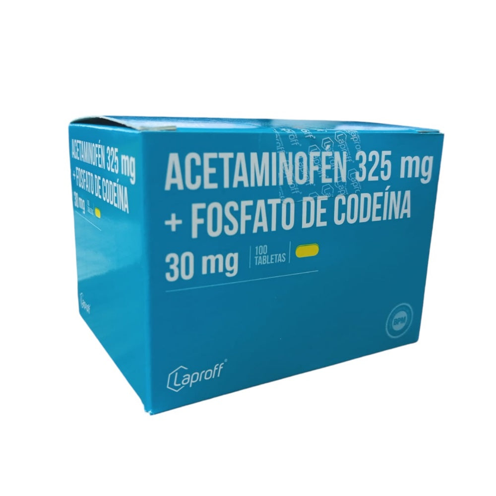 ACETAMINOFEN 325MG+CODEINA 30MG