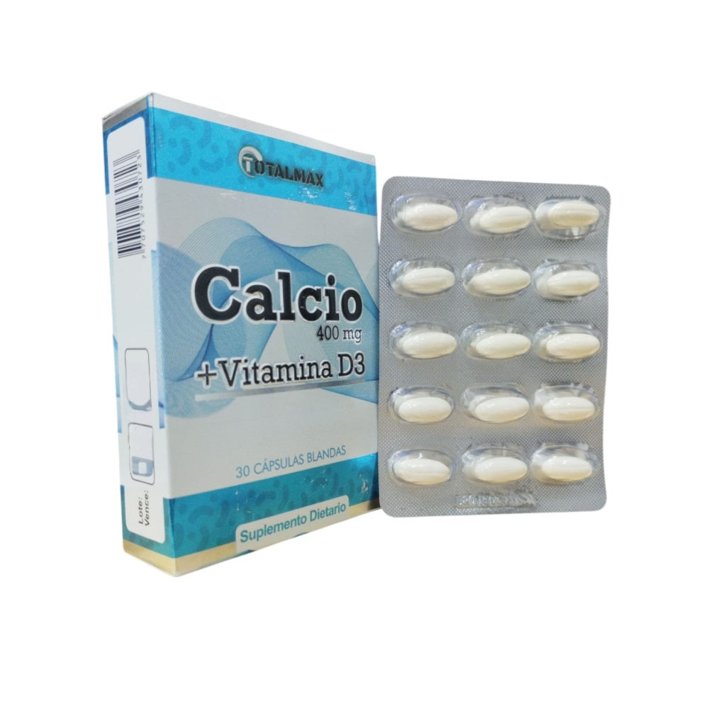 CALCIO + VIT D3 TOTALMAX X 30 CAP
