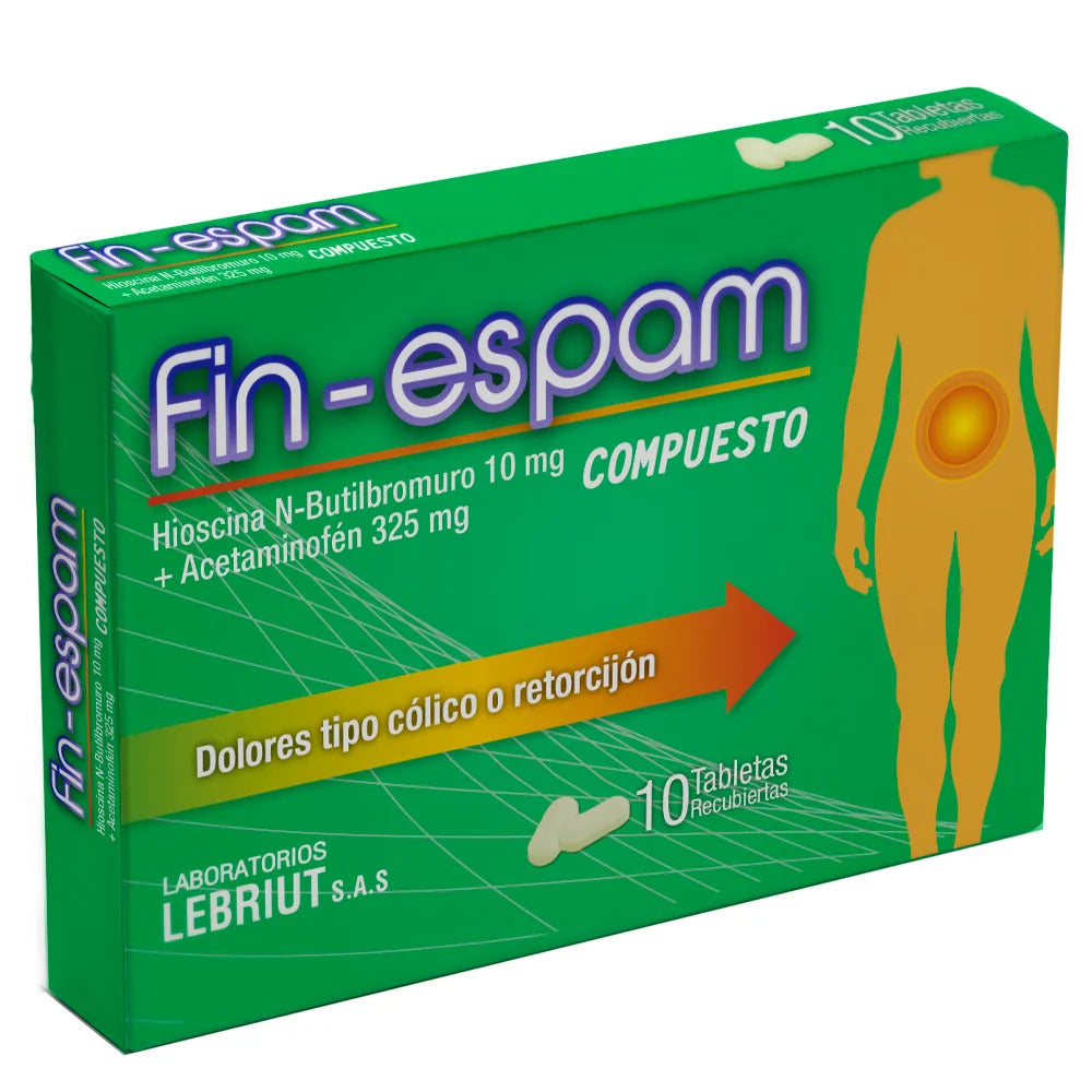 FIN-ESPAM COMPUESTO 10MG/325MG