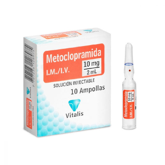 METOCLOPRAMIDA 10MG/2ML X 10