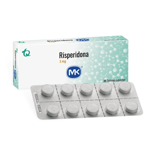 RISPERIDONA 3MG MK