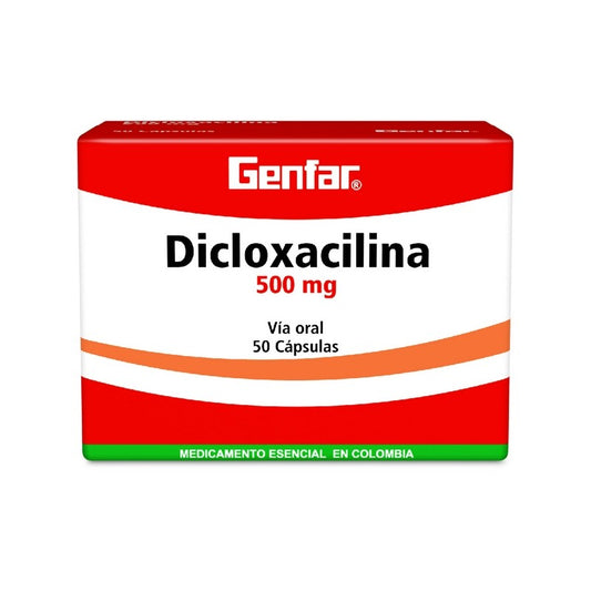 DICLOXACILINA 500 MG