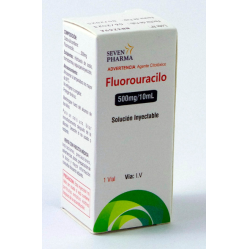 FLUOROURACILO 500MG/10ML SOLUCION INYECTABLE