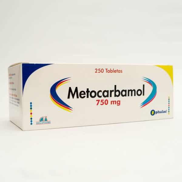 METOCARBAMOL 750 MG X 250