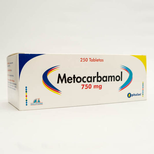 METOCARBAMOL 750 MG X 250