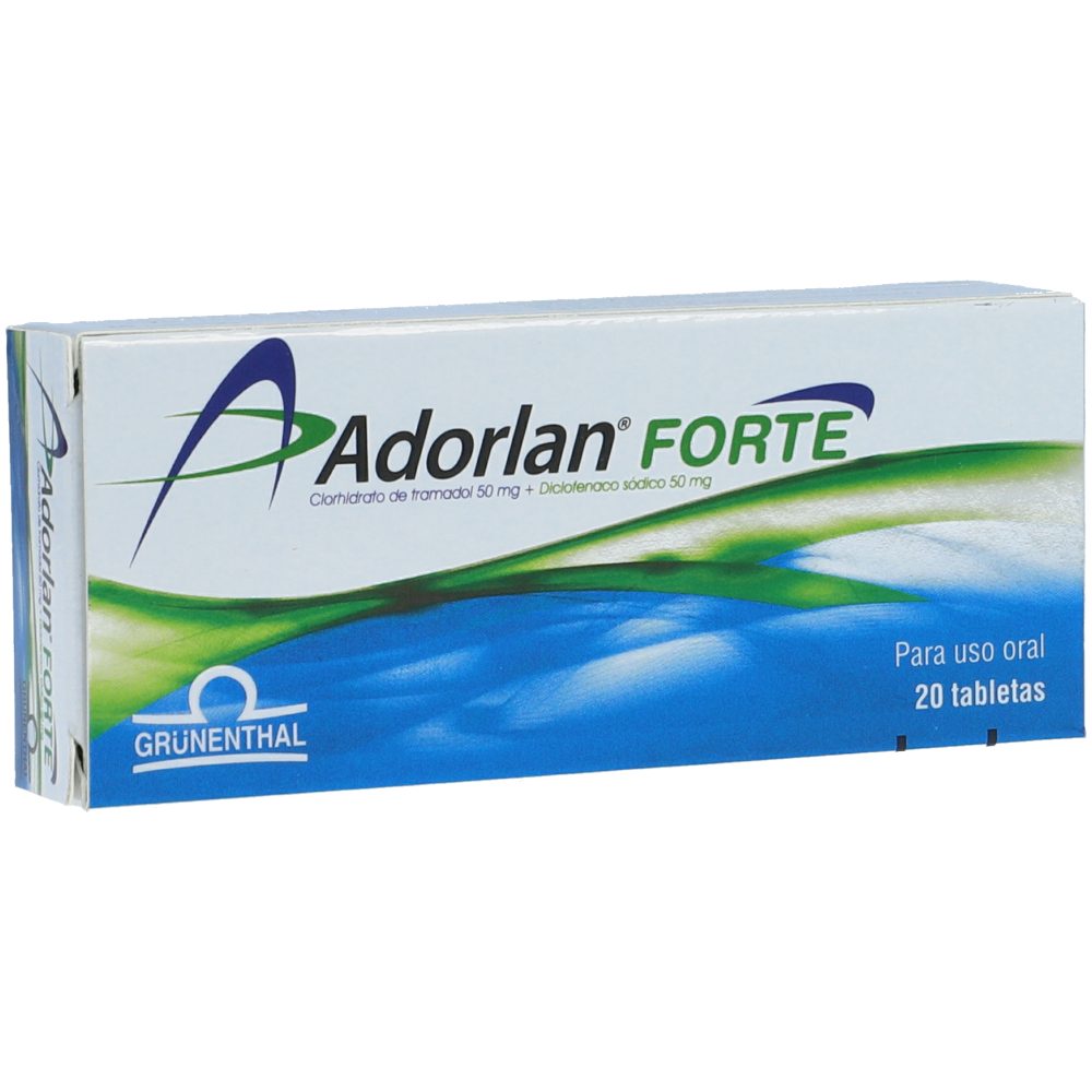 ADORLAN FORTE (50+50 MG)