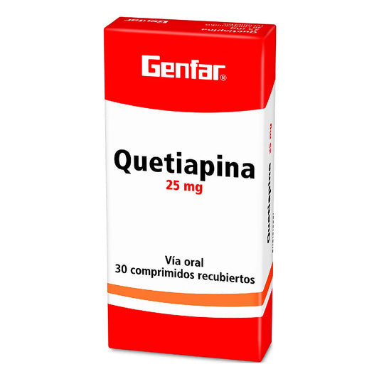 QUETIAPINA 25MG
