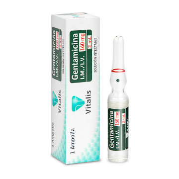 GENTAMICINA 160MG/2ML