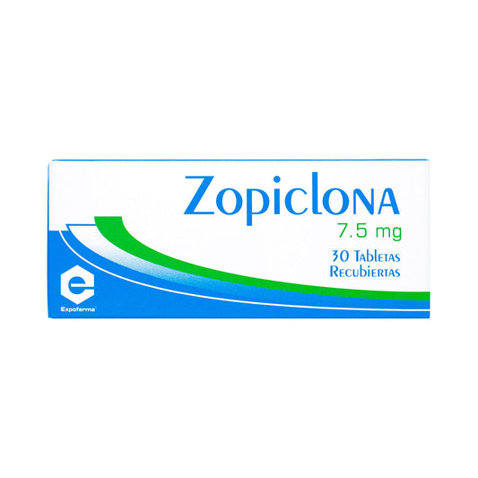 ZOPICLONA 7.5 MG X 30 TAB